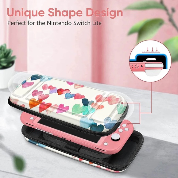 Nintendo Switch Lite Hard Shell Cover Bag | Fintie - Picture 4 of 9